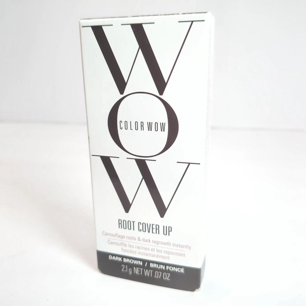 COLORWOW Root Cover Up Dark Brown - New in Box .07oz Camouflage Roots